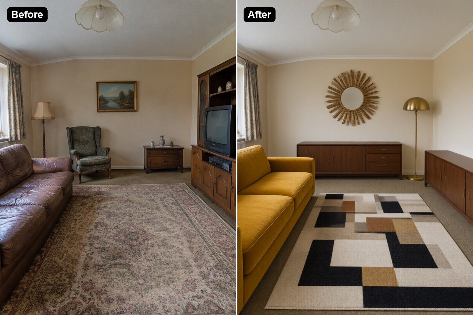 Mid-Century Living Room