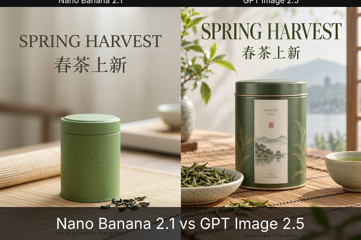 Cover Image for Nano Banana 2.1 vs GPT Image 2.5: 8 Side-by-Side API Tests