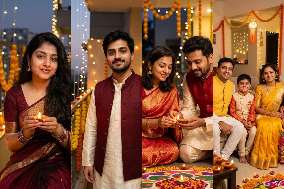 Diwali AI Photo Editing Prompts