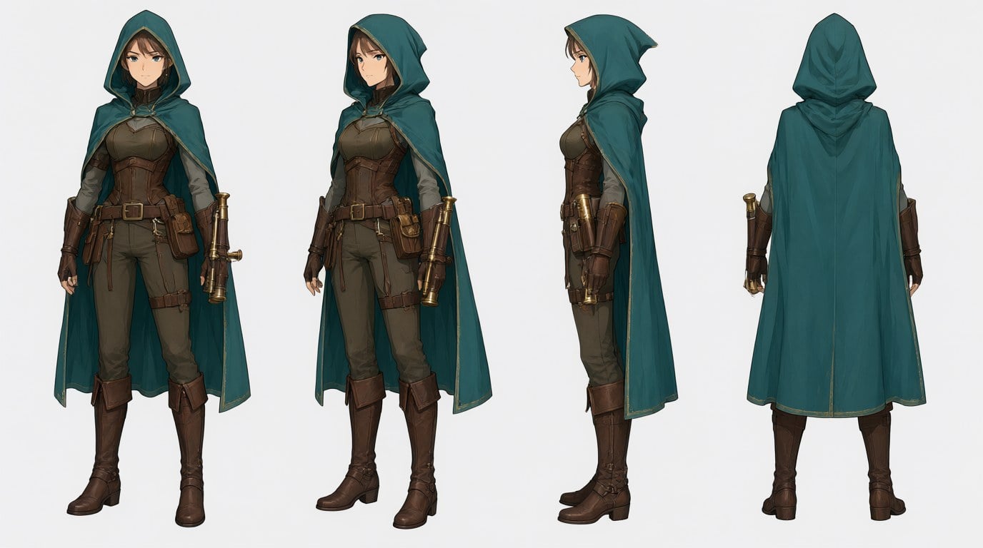 Character Turnaround Sheet