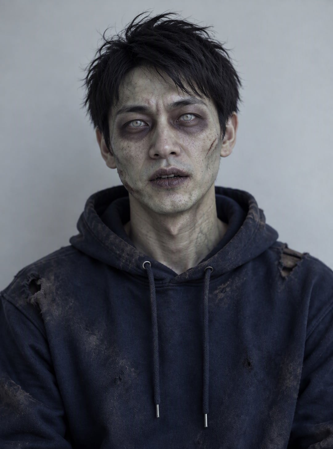 Hoodie Headshot - AI Zombie Filter