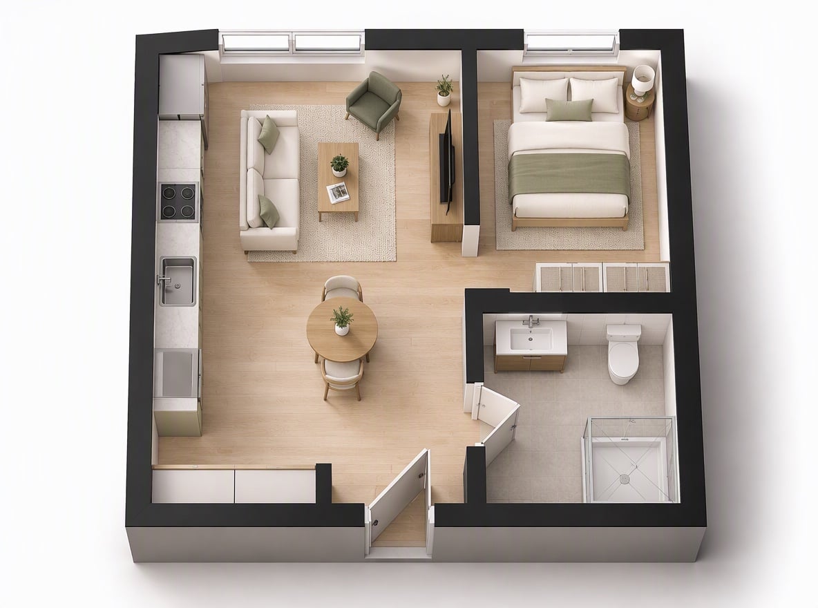 3D Studio Layout