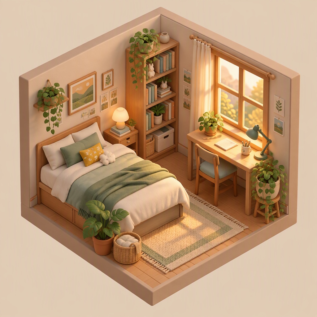 Cozy Room Diorama