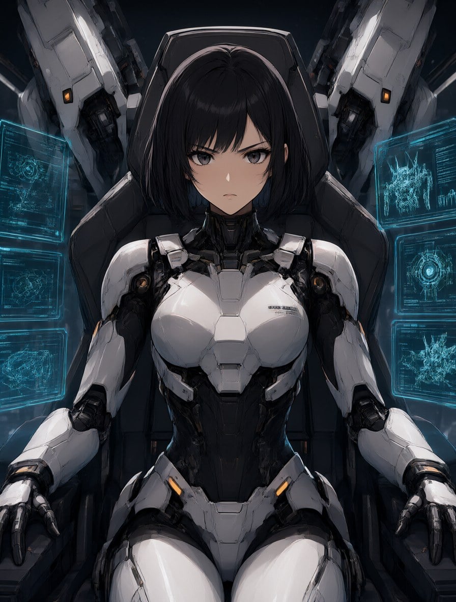 Cabina di pilotaggio mecha
