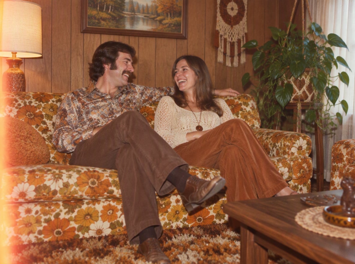 1970s Living Room