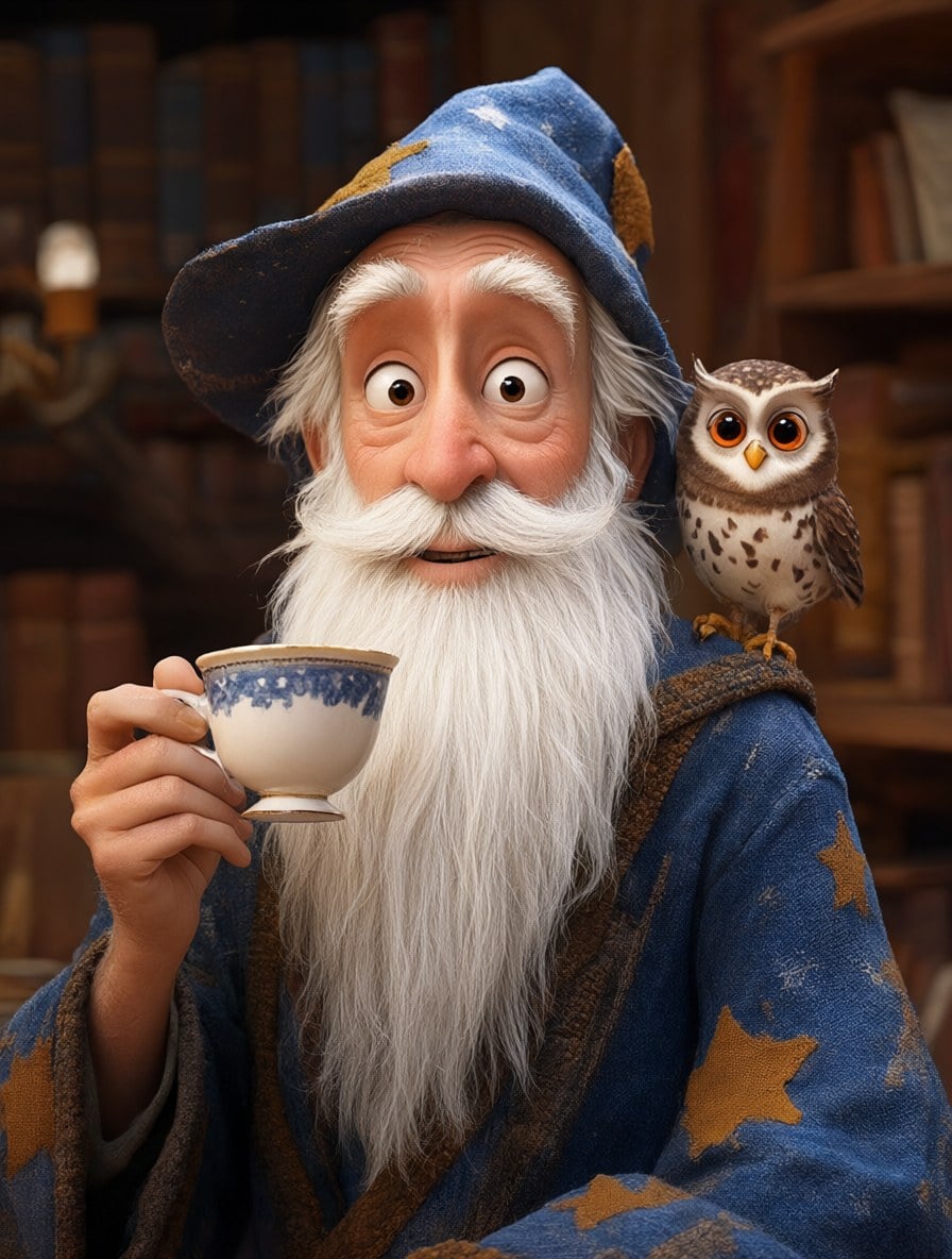 Cozy Old Wizard
