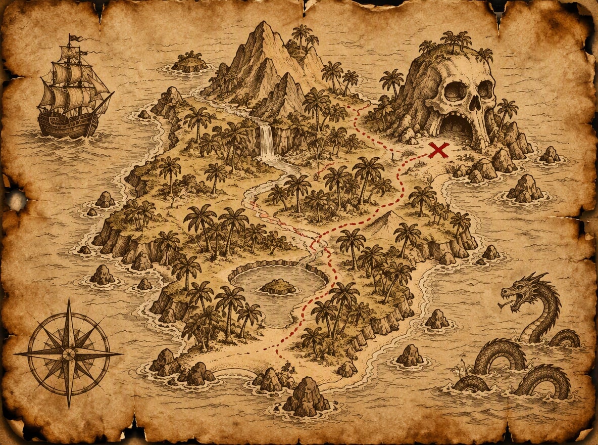 Treasure Island Chart