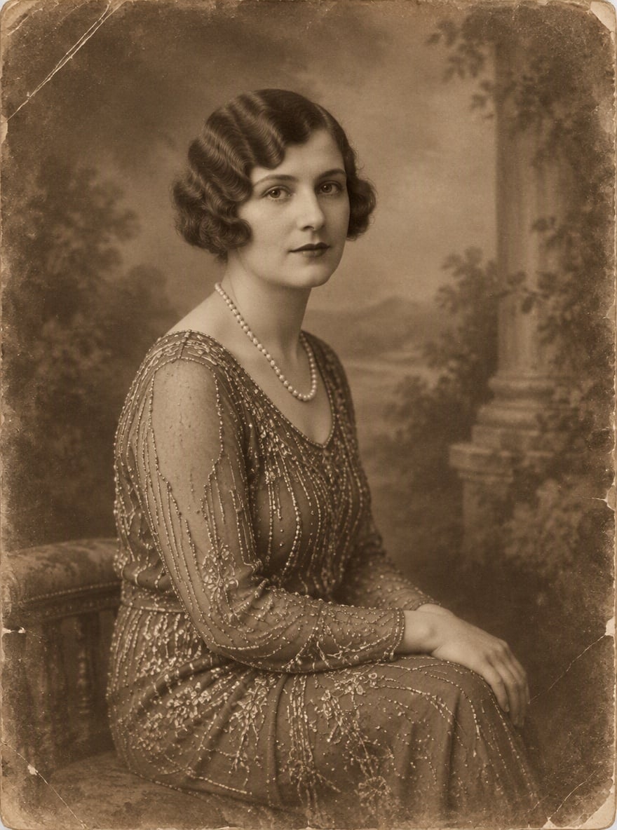 1920s Studio Portrait
