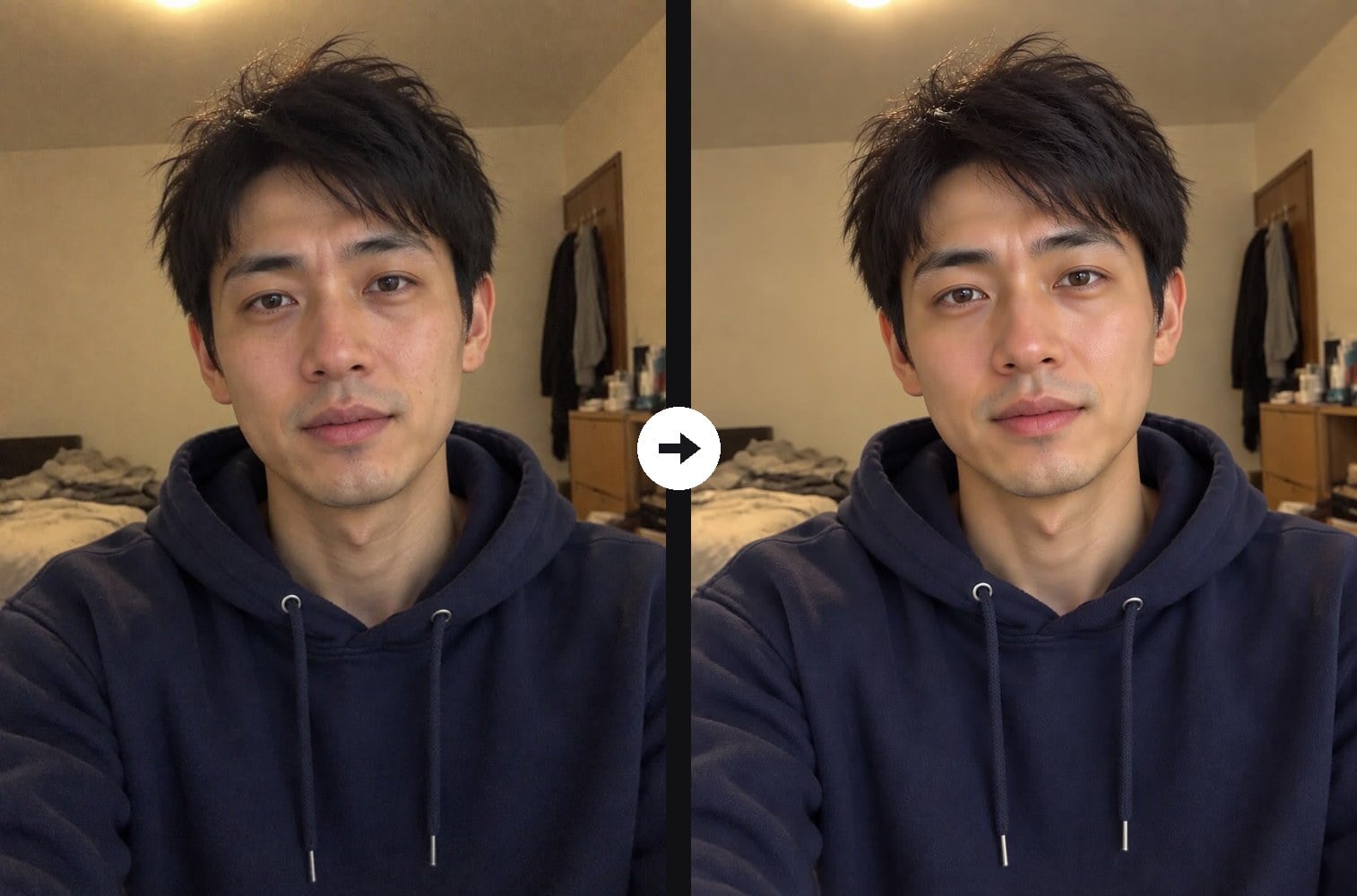 Eindeutig du - KI Glow-Up-Filter
