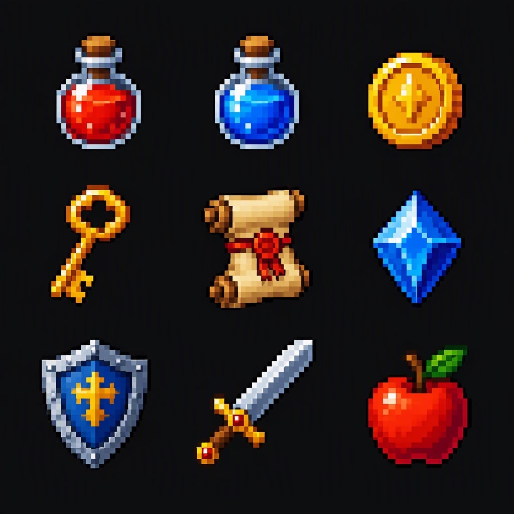 Potion Item Icons