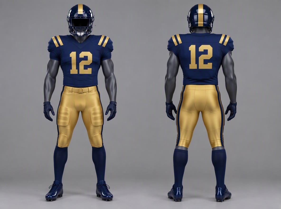Navy Gold Home Kit
