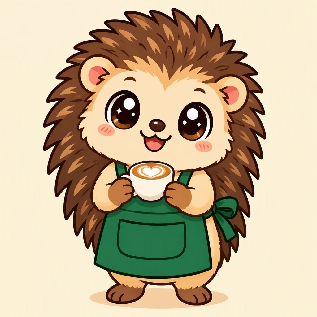 Hedgehog Barista