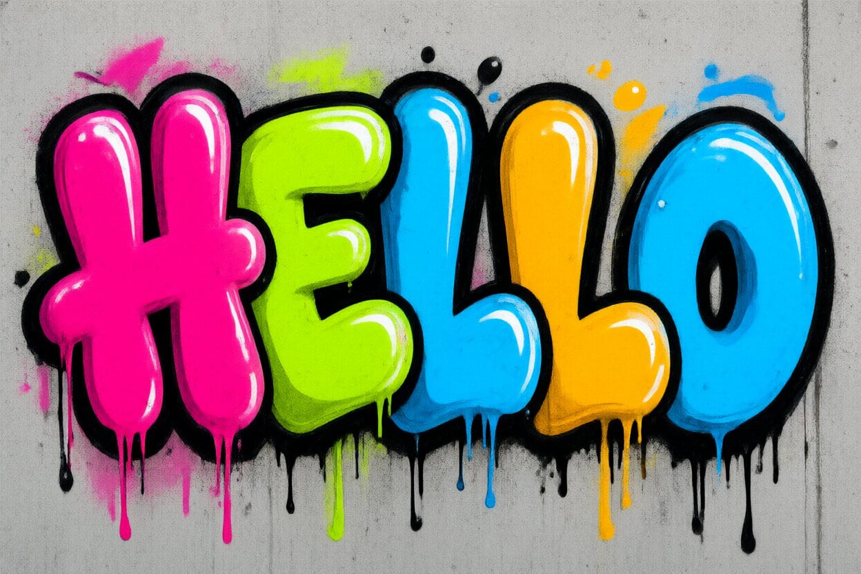 Bubble Graffiti