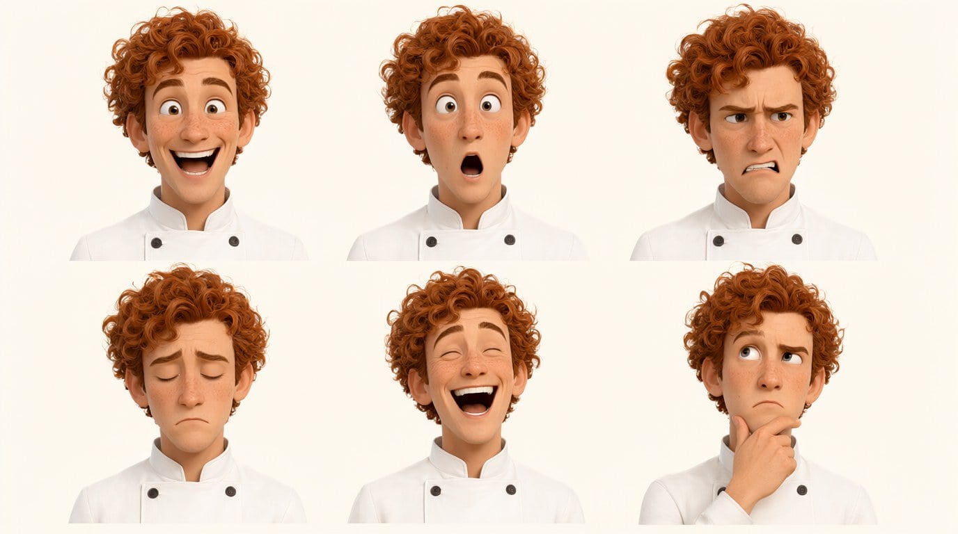 Character Expression Sheet