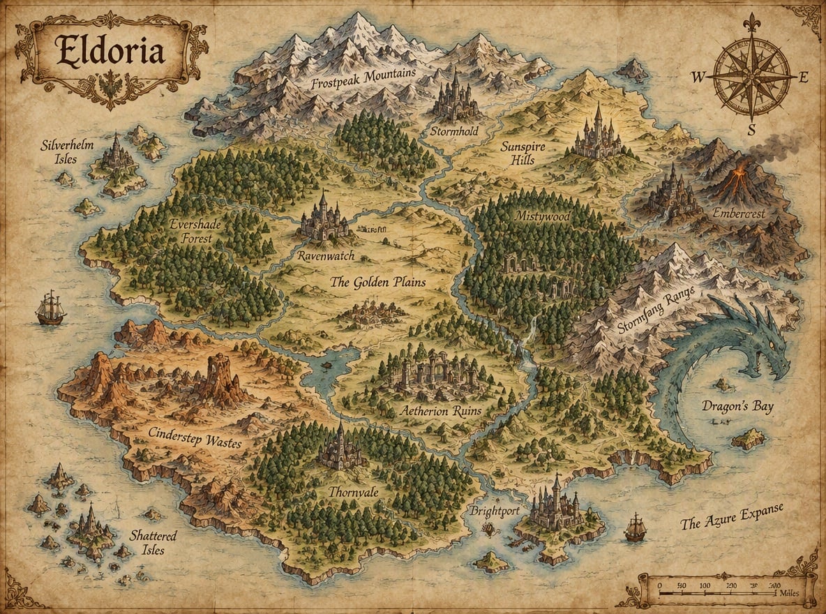 Continent of Eldoria