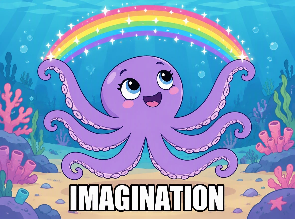 Rainbow Octopus