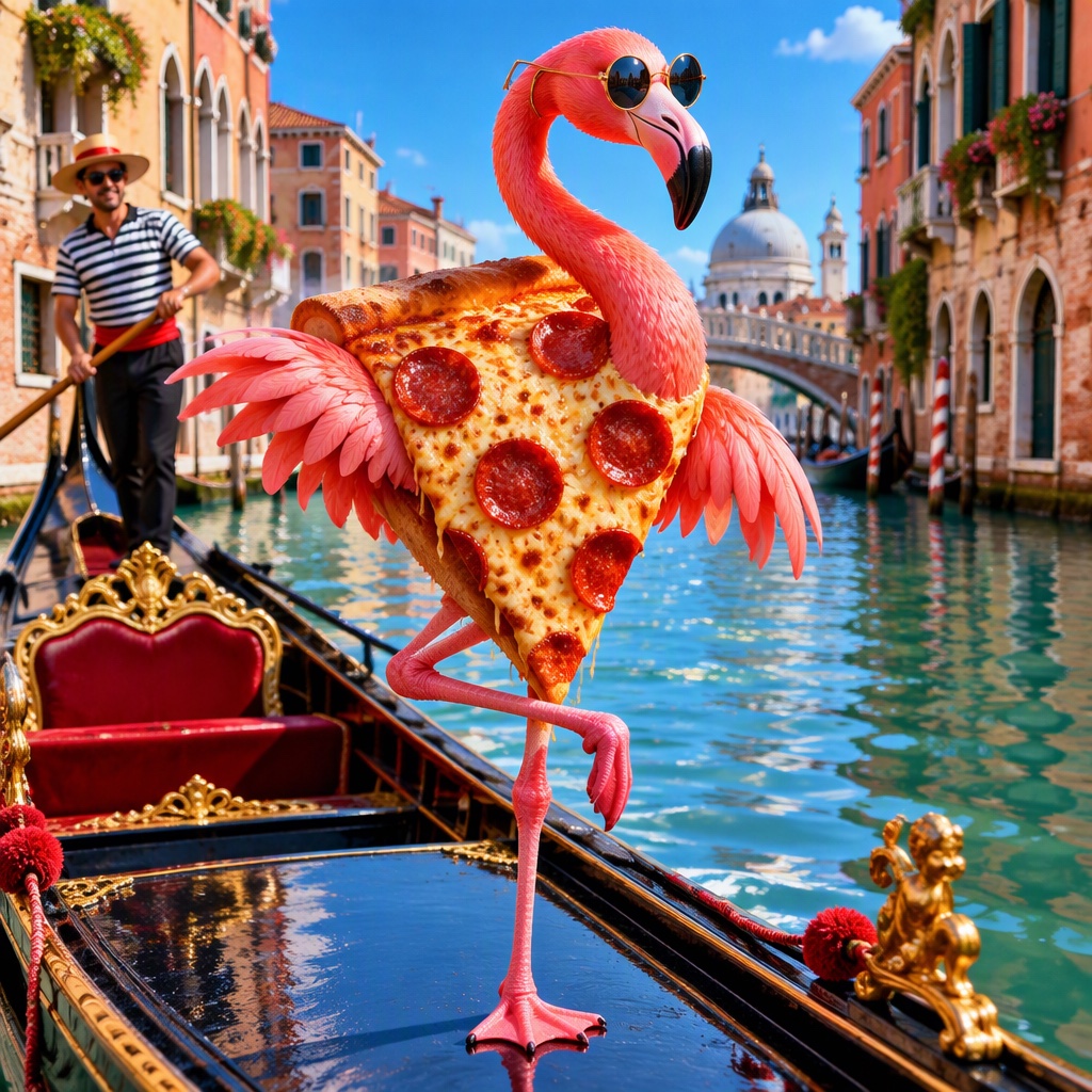 Pizza Flamingo