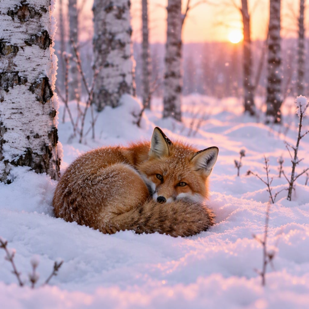Fox in Snow