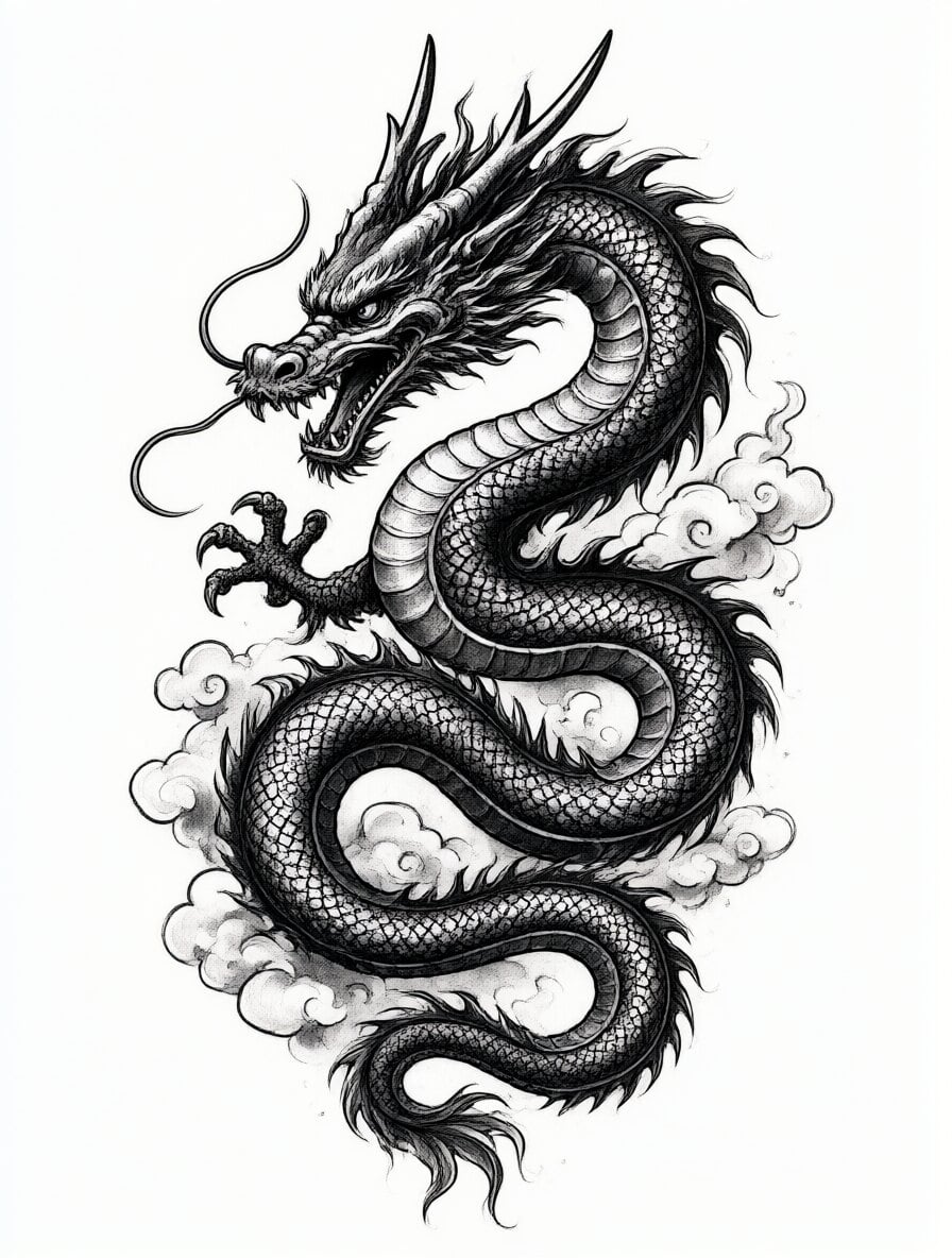 Dragon Tattoo Design