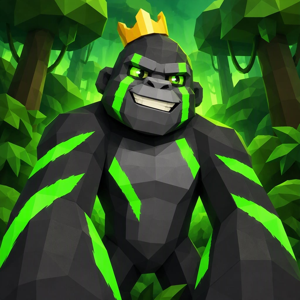 Neon Jungle King