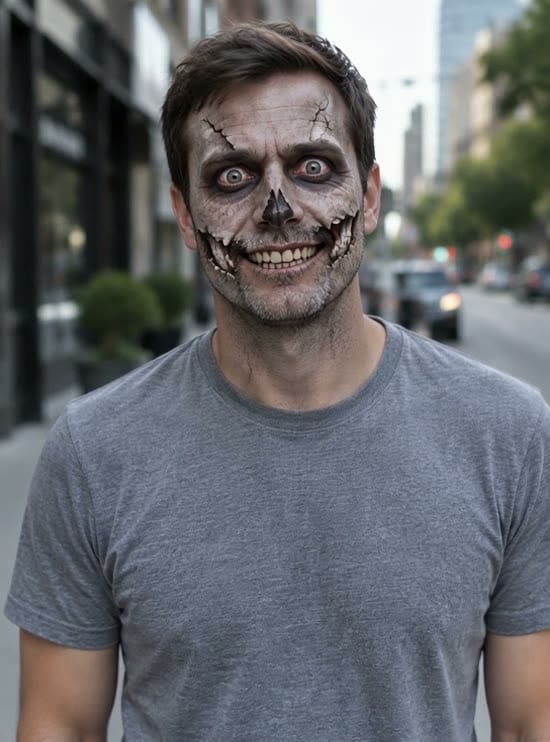 horror-gesicht