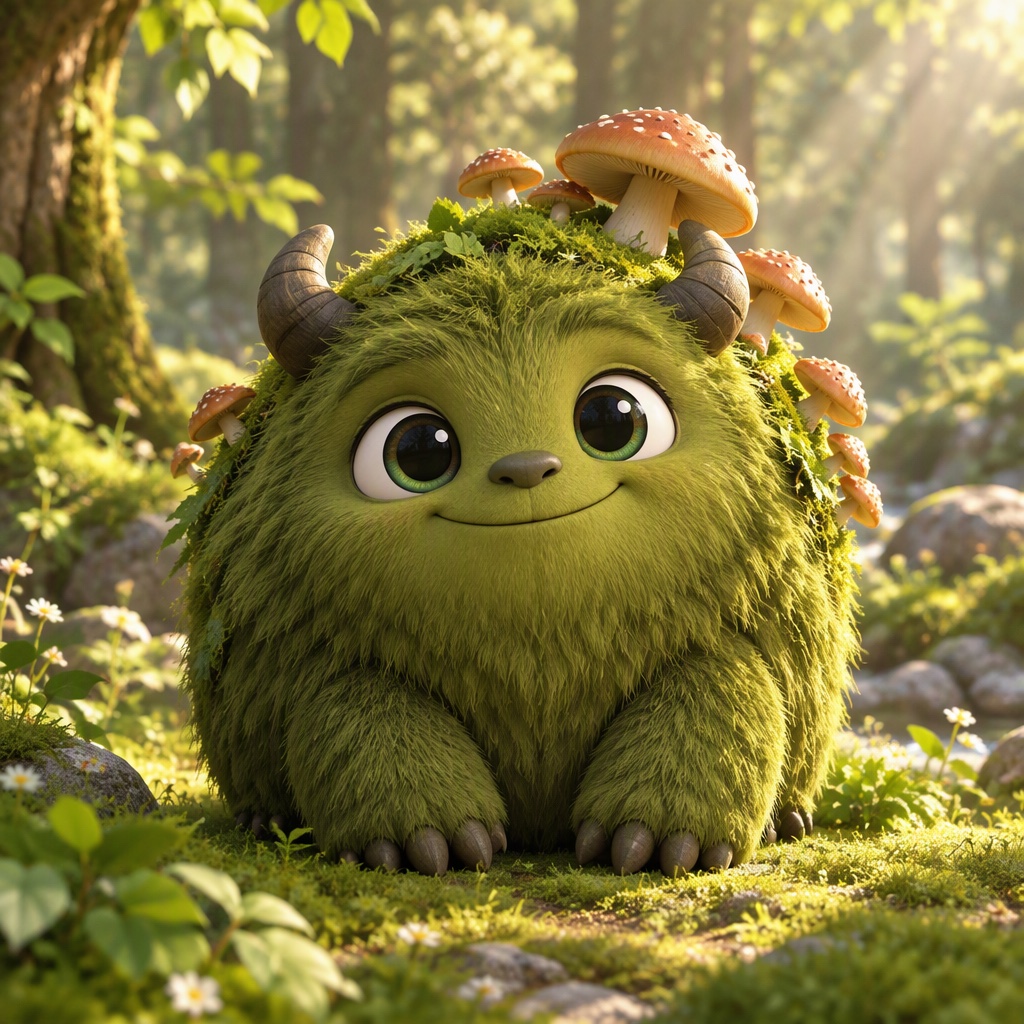 Fluffy Forest Beast