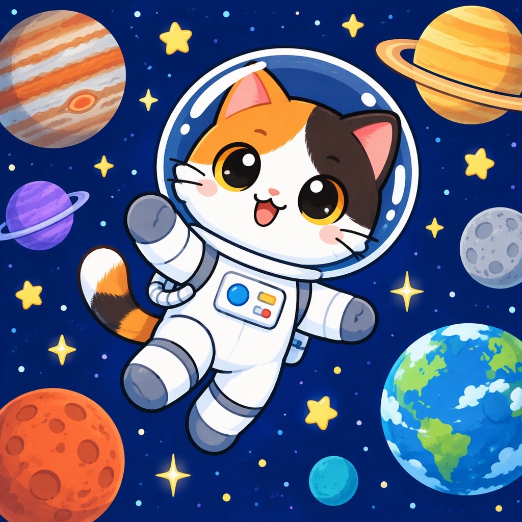 Calico Astronaut