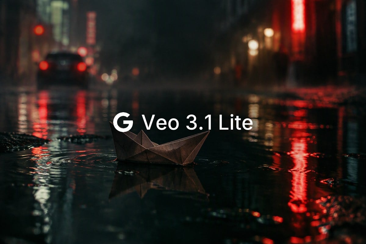 Veo 3.1 Lite
