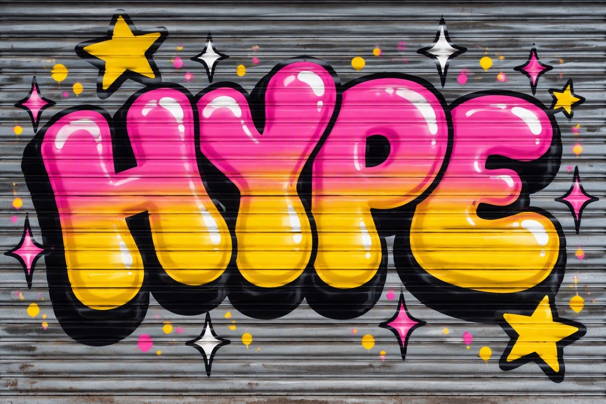 Bubble Letter Hype