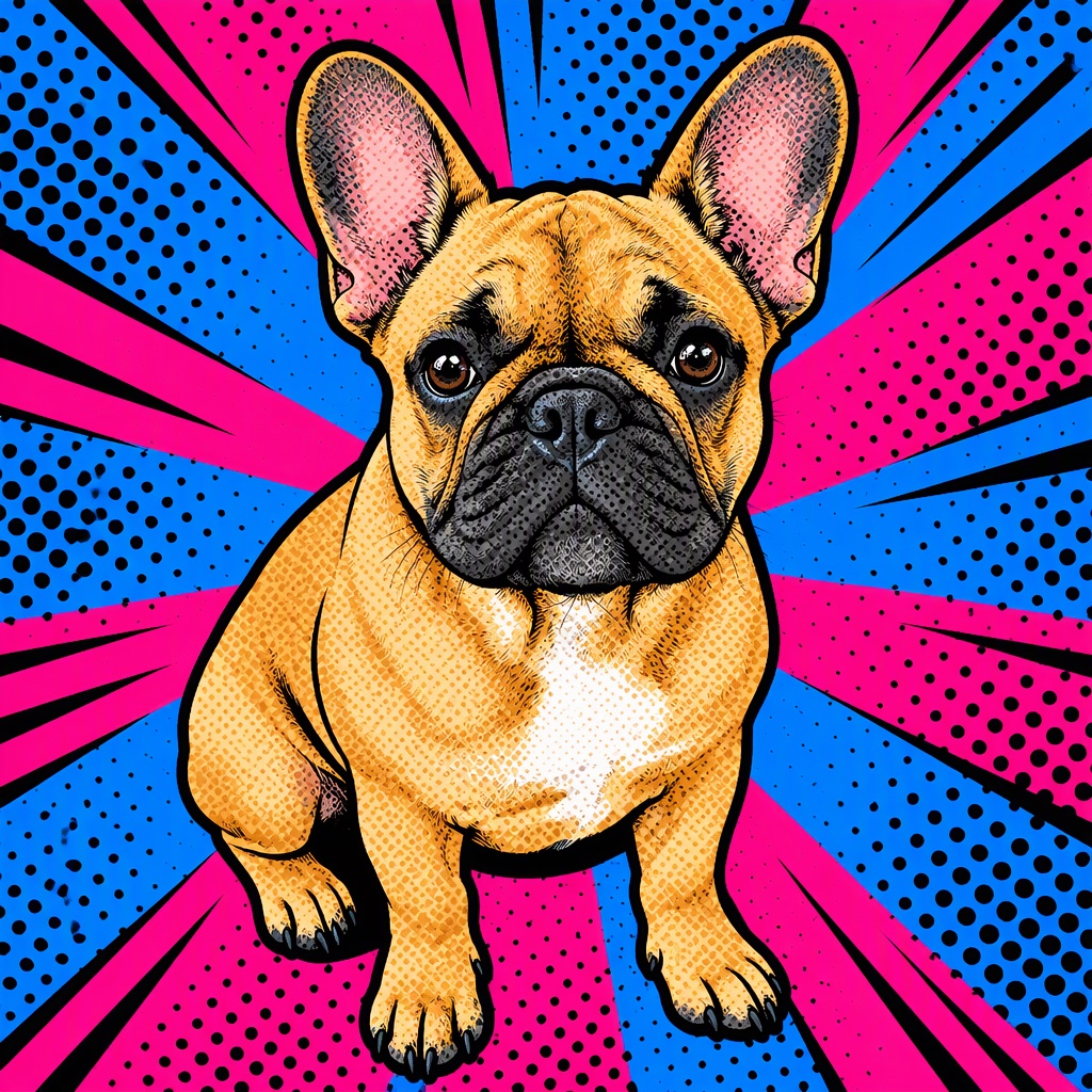 Pop Art Frenchie